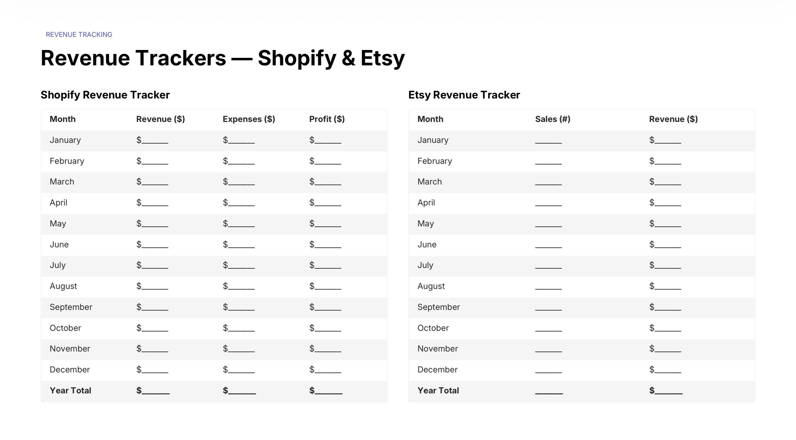 Digital Product Empire Planner