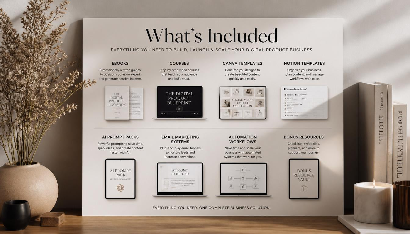 AI Digital Product Empire